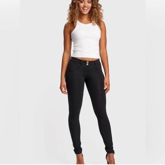 Freddy WR.UP Fashion - Mid Rise - Full Length Pants Size XL - Picture 4 of 13